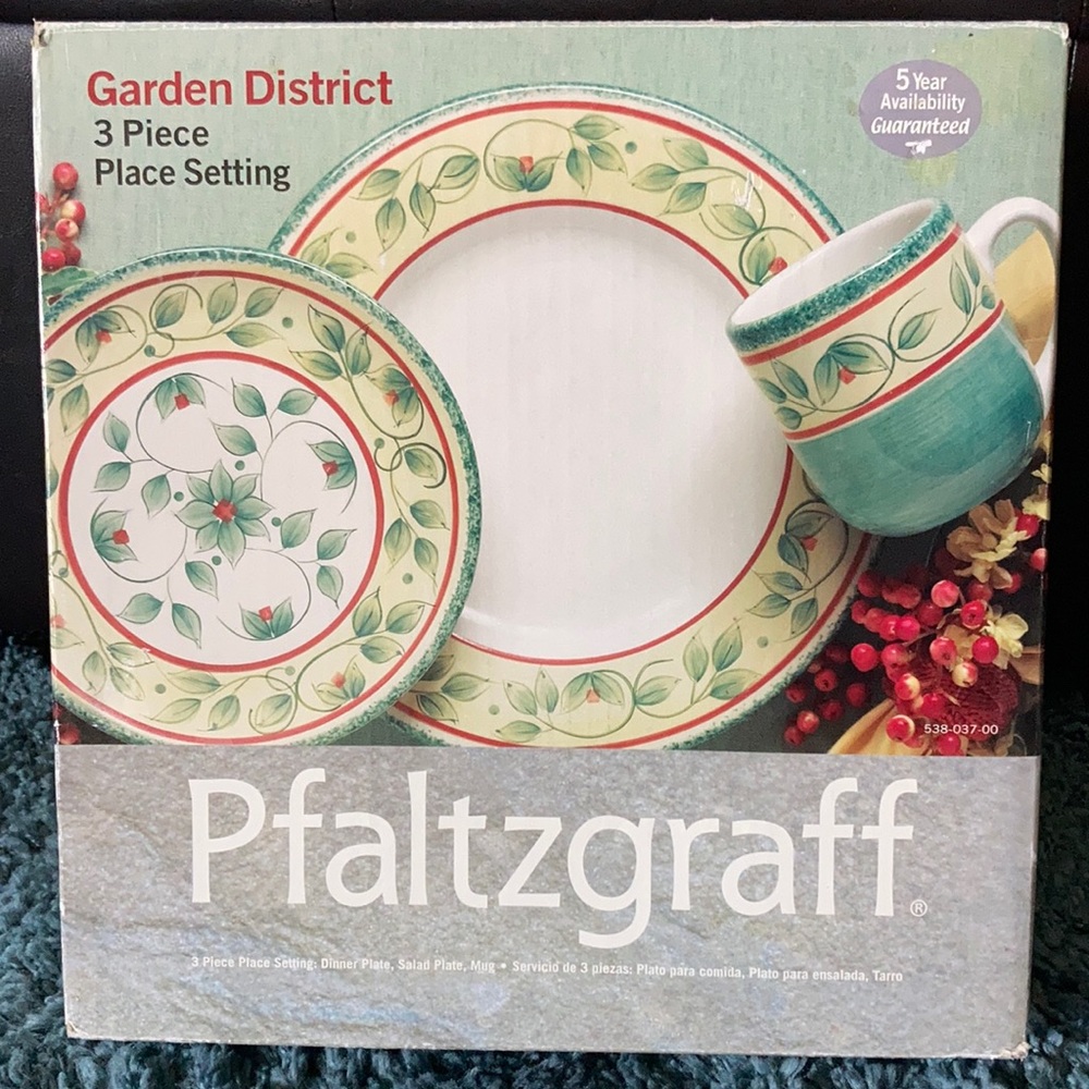 Pfaltzgraff Garden District 3-piece Set